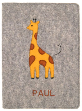 Untersuchungshefthülle Giraffe