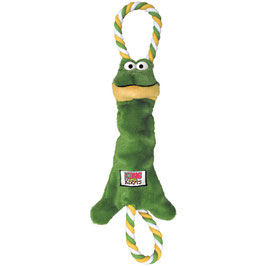 Hundespielzeug KONG Knots Frosch 38 cm