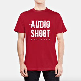 Red Tee White Text.
