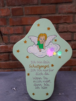 Schutzengel-Kreuz für Jungs