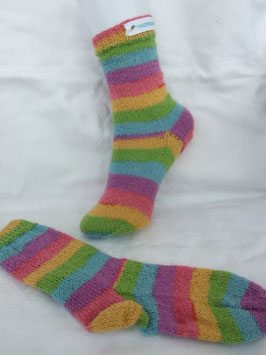 Kinderstricksocken "Regenbogen"