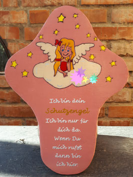 Schutzengel-Kreuz für Mädchen