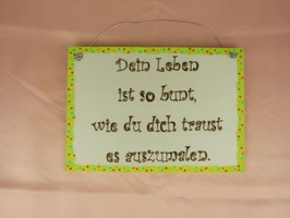 Statement Leben