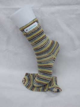 Kinderstricksocken "Wüstensturm"