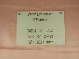 Statement Wollen