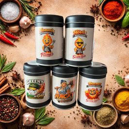 Das Hövelgriller Set (5 Gewürze)