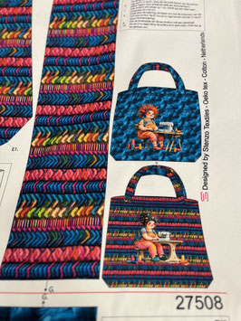 Stenzo Canvas- Shopper fertig genäht Näh-Mädchen