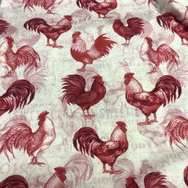 Patchworkstoff Proud Rooster