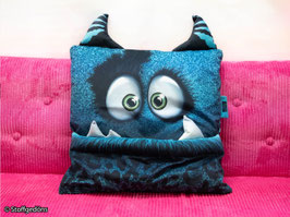 Kissen-Panel "Monsta Pillows" Thorsten Berger petrol