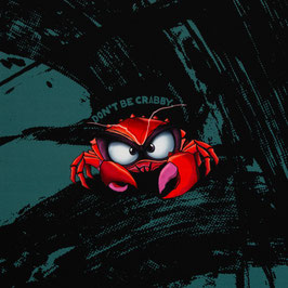 French Terry-Panel Thorsten Berger "Eddy the Crab"