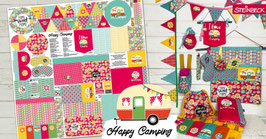 BW-Panel Happy Camping bunt