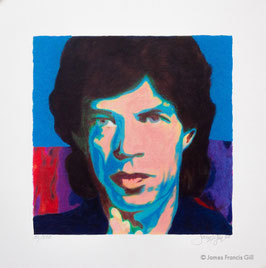 Gill: Mini - Mick Jagger 1