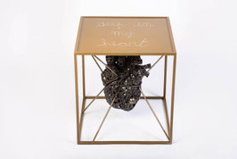 Tavolino salotto design ART Deep in my heart