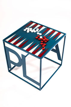 Tavolino da gioco 40x40 PLAY Backgammon