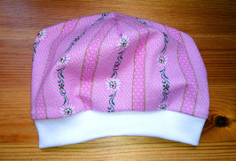 Baby-Beanie ab 6 Monate, Edelweiss rosa