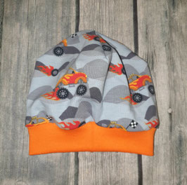 Baby-Beanie bis 6 Monate, Monstertruck