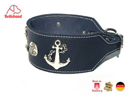 Windhundhalsband Anker 6,0 navy