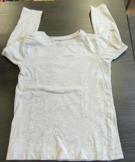 Langarmshirt grau H&M Gr. 110-116 (86)