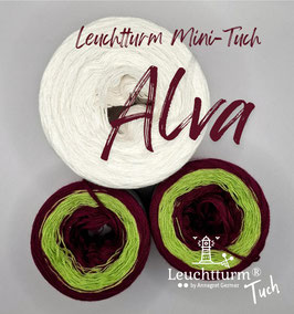 ALVA Strickpaket Leuchtturm-Minituch