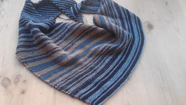 NATÜRLICH BLAU Strickpaket Leuchtturm-Tuch