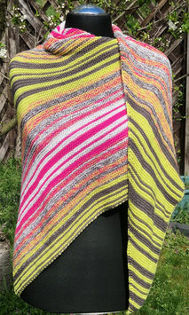 PINK KIWI V1 Strickpaket Leuchtturm-Tuch