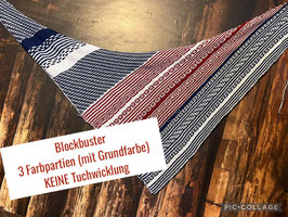 ORIGINAL Blockbuster Strickpaket Leuchtturm-Tuch