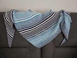 BLAU IM SOMMER Strickpaket Leuchtturmtuch