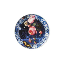Wall plate Flowers of the Golden Age, Large 26,5 cm