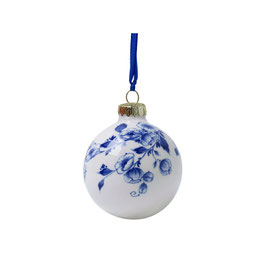 Christmas ball flowers 5 cm