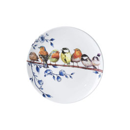 Wall plate Forest Birds 26,5 cm