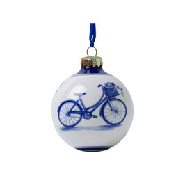 Christmas ball bicycle