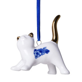 Christmas ornament Cat playful