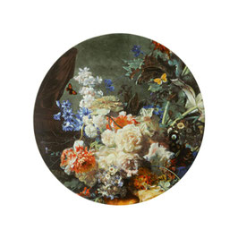 Wall plate Floral scene 42 cm