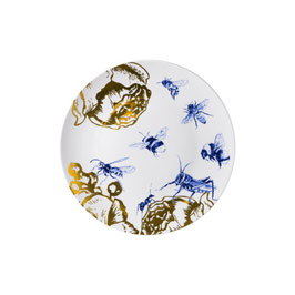 Wall plate Insects with little insects 31 cm