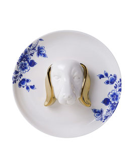 Wall plate 3D Dog 20 cm