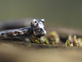 Bärenstark Ring aus Sterlingsilber, Grösse 57, Nr. 1469