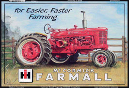 Blechschild International Farming for Easier Faster Farming 20x30cm
