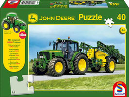 John Deere 6630 mit Feldspritze 40teilig - Puzzle