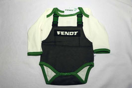 Fendt Baby-Baumwollbody - Latzhosen-Stil