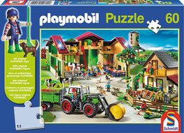 Playmobil Puzzle - Auf dem Bauernhof - 60 Teile