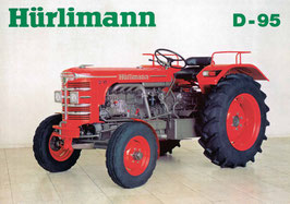 Blechschild Hürlimann D-95 20x30cm