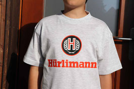 T-Shirt mit Motiv Hürlimann Logo mit Schriftzug Kinder