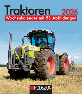 Traktoren  Wochenkalender 2026