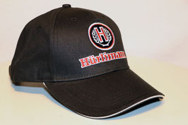 Cap Hürlimann mit Logo / Schrift schwarz