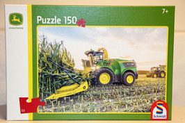 Puzzle 150 Teile Feldhäcksler John Deere 9900i