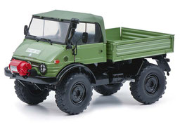 Unimog 406 Cabrio grün  Massstab 1:18