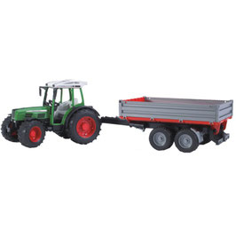 Fendt 209 S m. Bordwand-Anhänger
