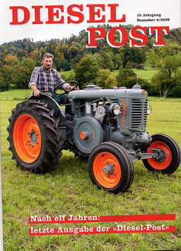 Zeitschrift Diesel-Post Nr. 4/2008