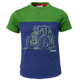 Fendt Kinder T-Shirt grün/blau