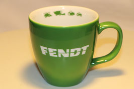 Grüne Fendt Business Tasse
